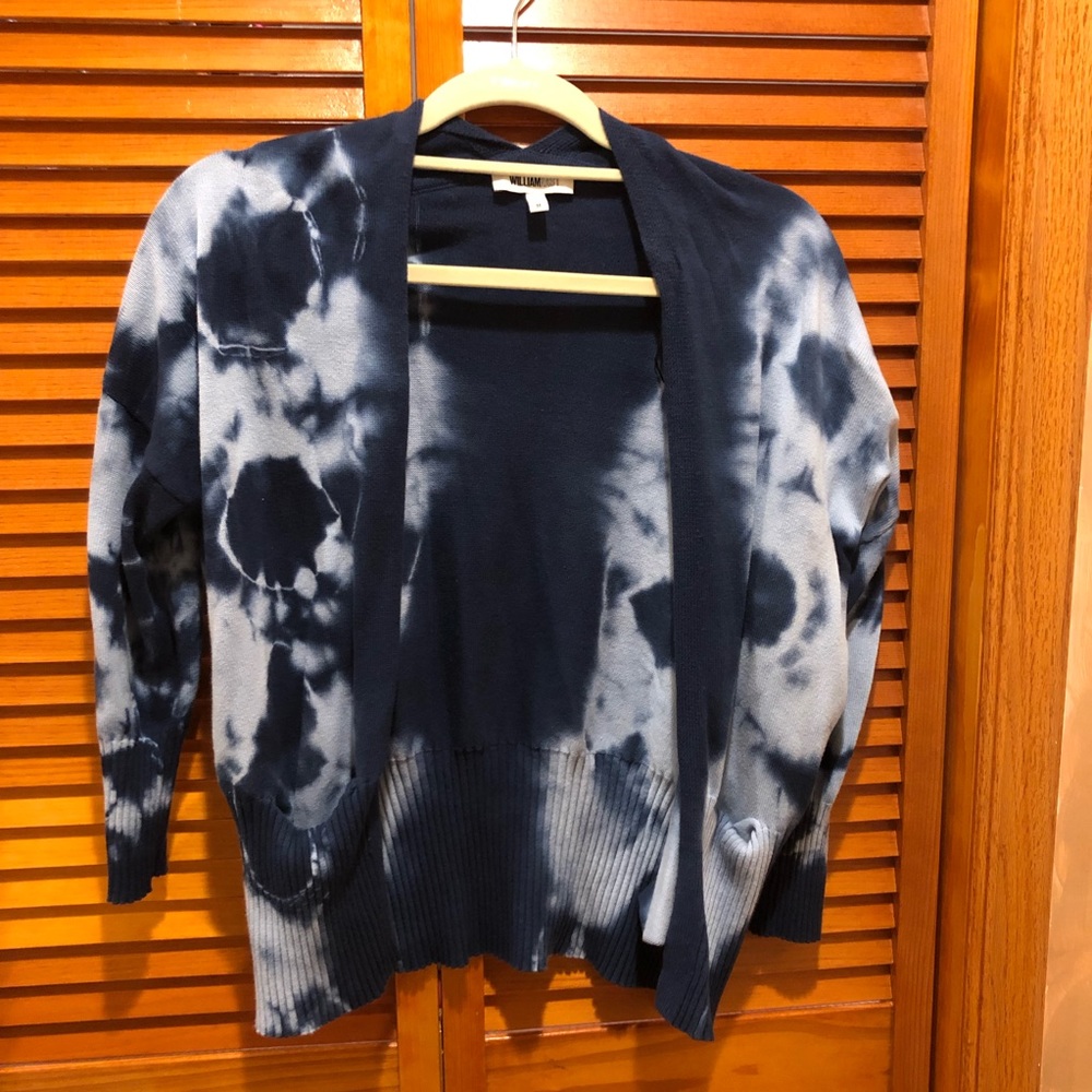 William Rast Tie Dye Cardigan sz M